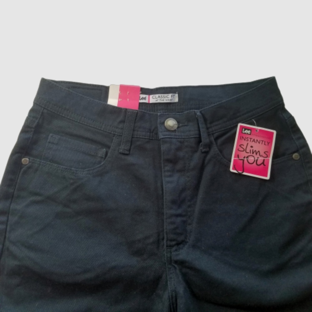 Lee Mid-Rise Bootcut Jeans Dark Navy